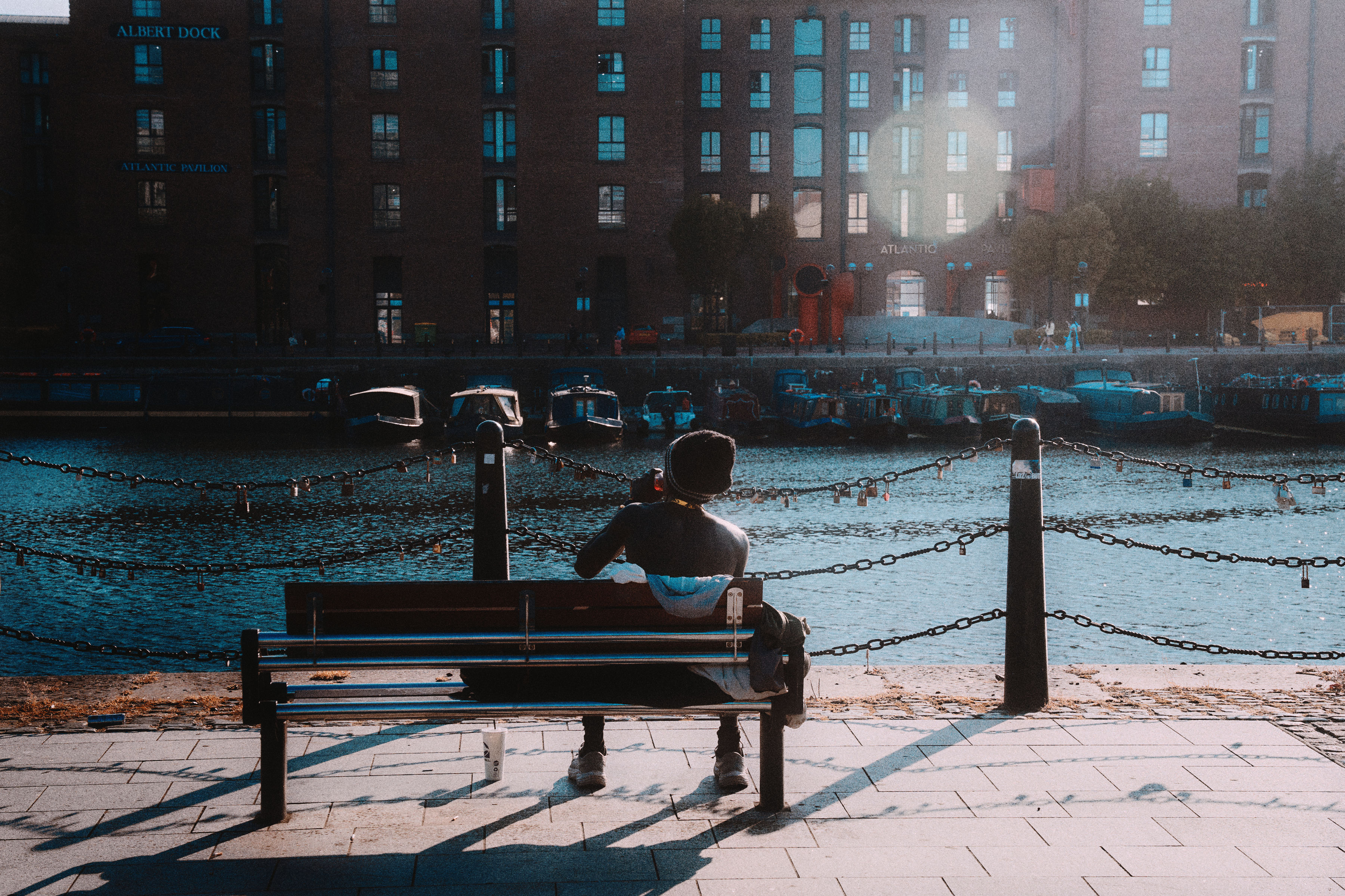 Second Pass Bench Scene